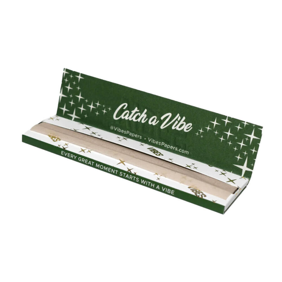 VIBES Rolling Papers King Size Slim Organic Hemp (50pcs/display)