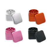 Best Buds The Cube Aluminium Grinder Pink 4 Parts (50mm)