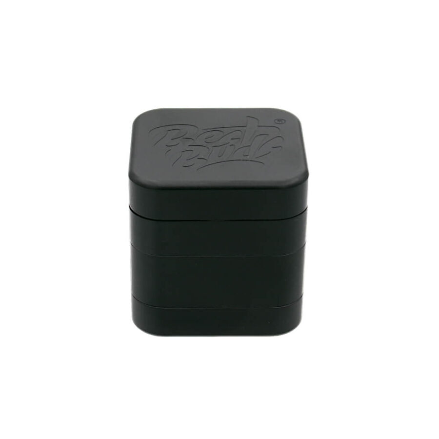 Best Buds The Cube Aluminium Grinder Black 4 Parts (50mm)