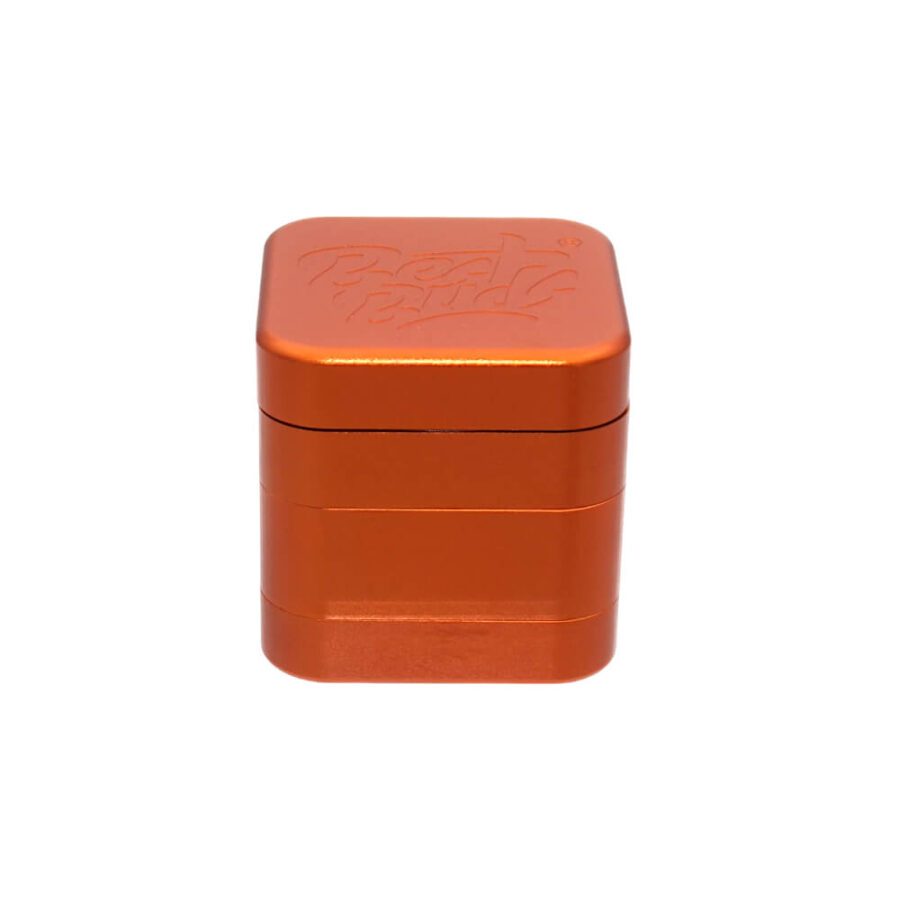 Best Buds The Cube Aluminium Grinder Rust 4 Parts (50mm)