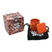 Best Buds The Cube Aluminium Grinder Rust 4 Parts (50mm)