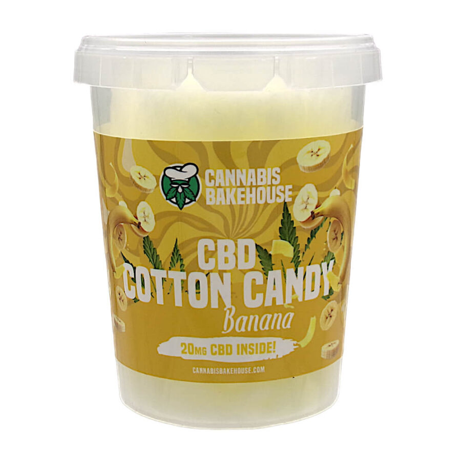 Cannabis Bakehouse CBD Cotton Candy Banana 20mg (20g)