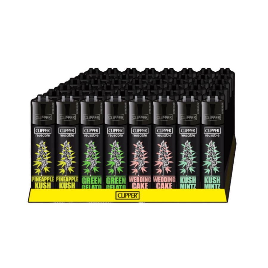 Clipper Lighter Plantz #6 (48pcs/display)