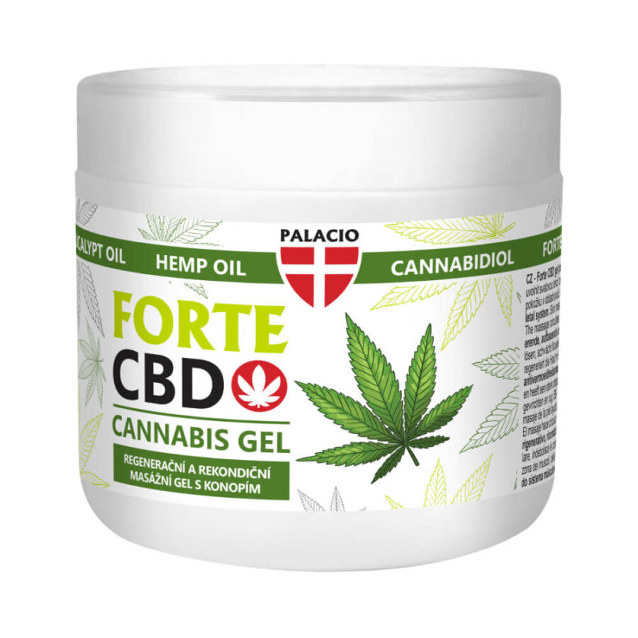 Palacio Forte CBD Massage Cannabis Gel (600ml)