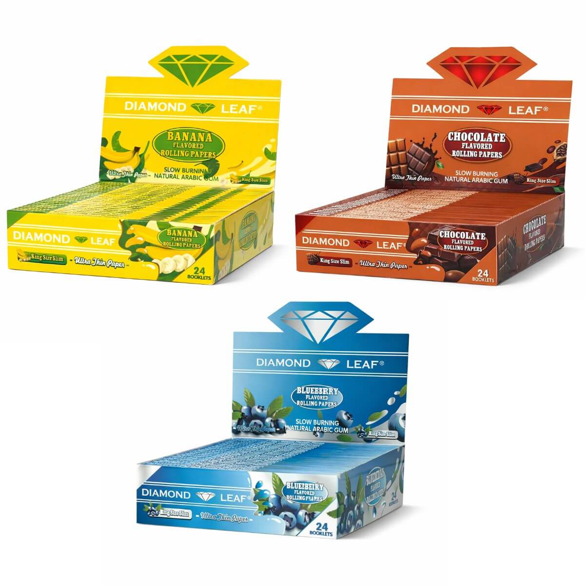 Diamond-Leaf-Flavored-Rolling-Papers Diamond Leaf Flavored Rolling Papers 1