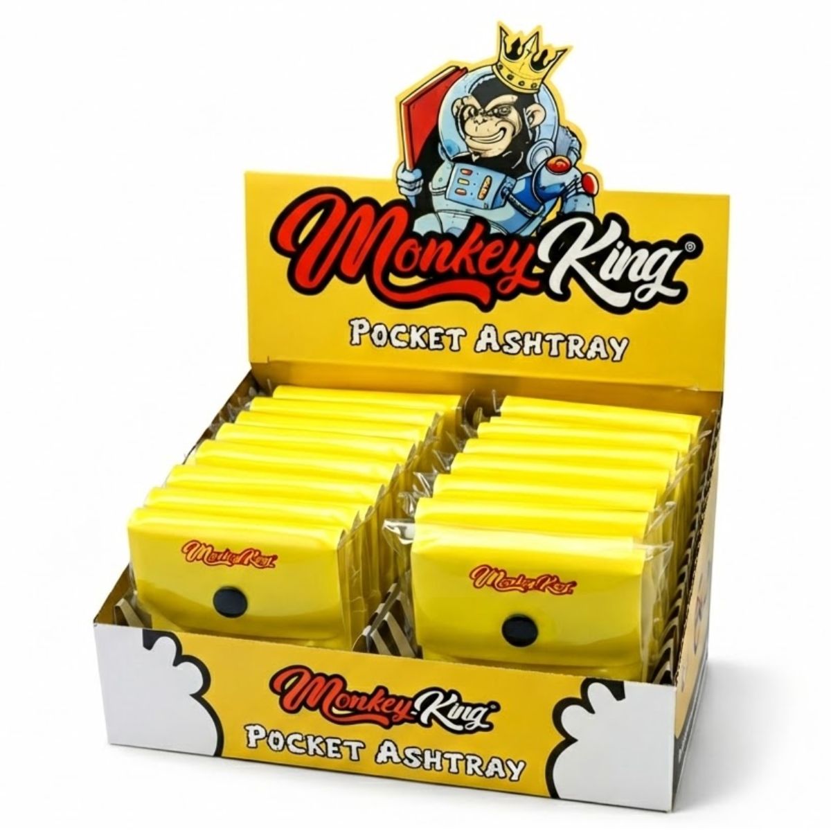 Monkey King Monkey Pocket Ashtray (24pcsdisplay) Monkey King Monkey Pocket Ashtray 24pcsdisplay