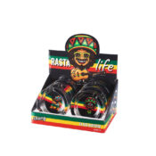 Champ High Rasta Life Glass Ashtray (6pcs/display)