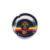 Champ High Rasta Life Glass Ashtray (6pcs/display)