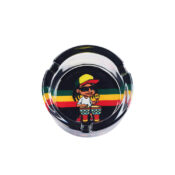 Champ High Rasta Life Glass Ashtray (6pcs/display)