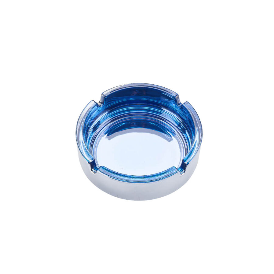 Champ High Round Colorful Glass Ashtray (6pcs/display)