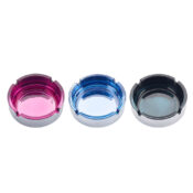 Champ High Round Colorful Glass Ashtray (6pcs/display)