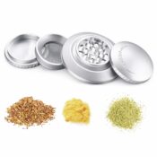 Wholesale Champ High Silver Flying Saucer Grinder 3 1