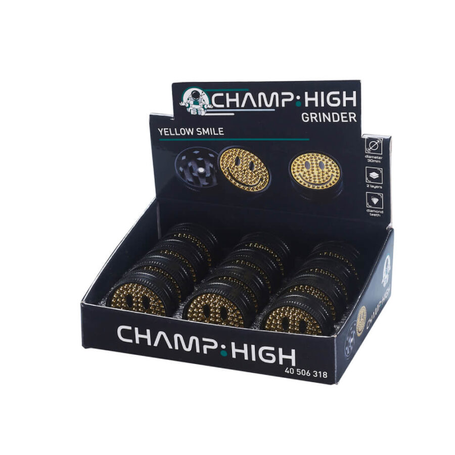 Champ High Yellow Smile Grinder (12pcs/display)