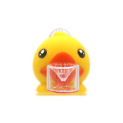 Rubber Duck Glass-Silicon Pipe 5.4 cm