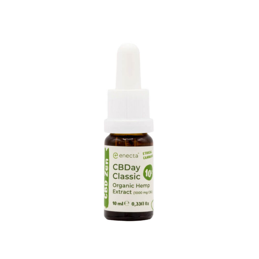 Enecta CBDay Classic 10% Balanced CBD Oil (10ml)