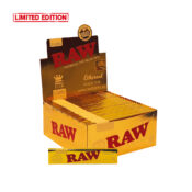 RAW Kingsize Slim Classic Thin Ethereal Acacia Gum Rolling Papers (50pcs/display)