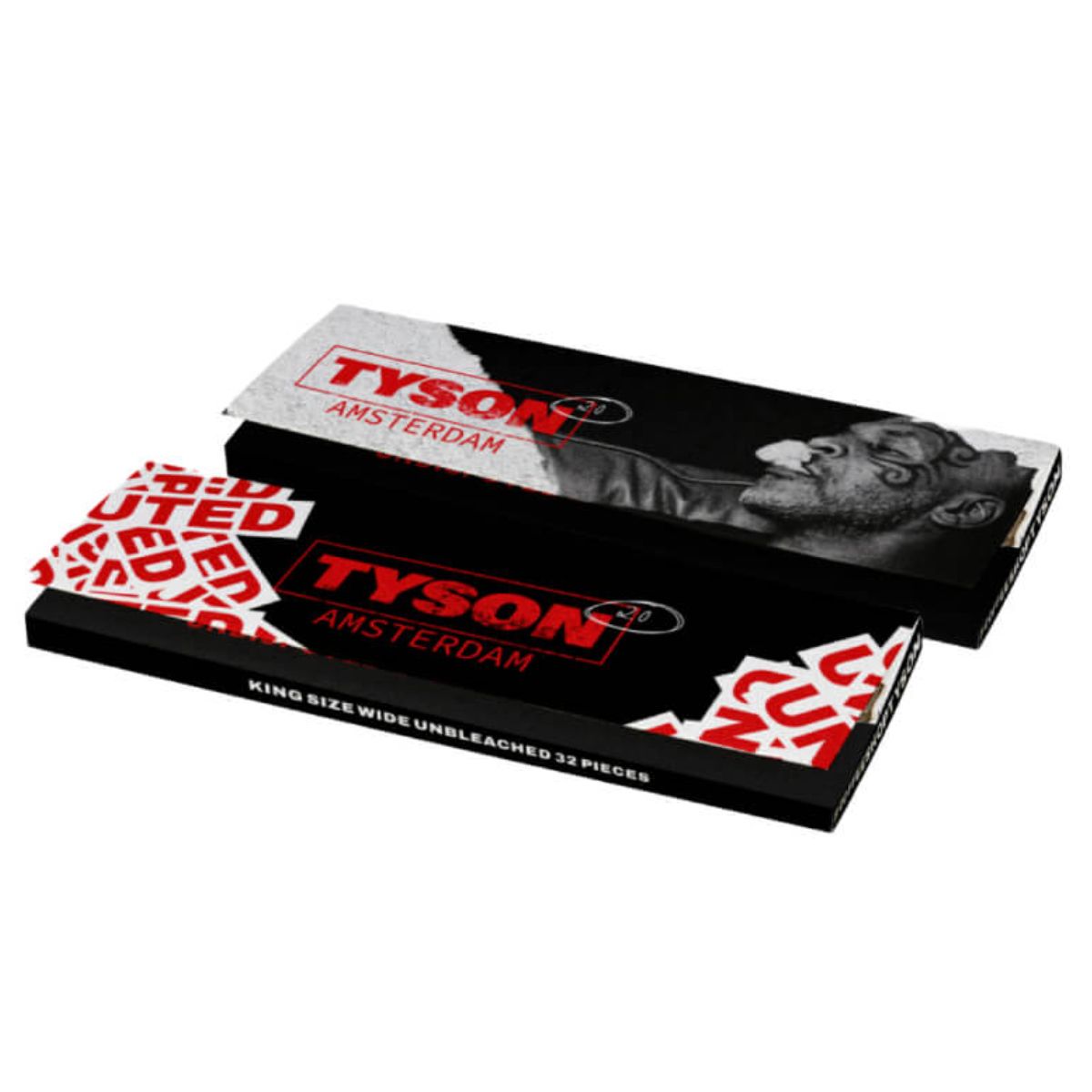 Tyson 2.0 Amsterdam Undisputed King Size Slim Bleached Rolling Papers (32pcsdisplay) Tyson 2.0 Amsterdam Undisputed King Size Slim Bleached Rolling Papers 32pcsdisplay
