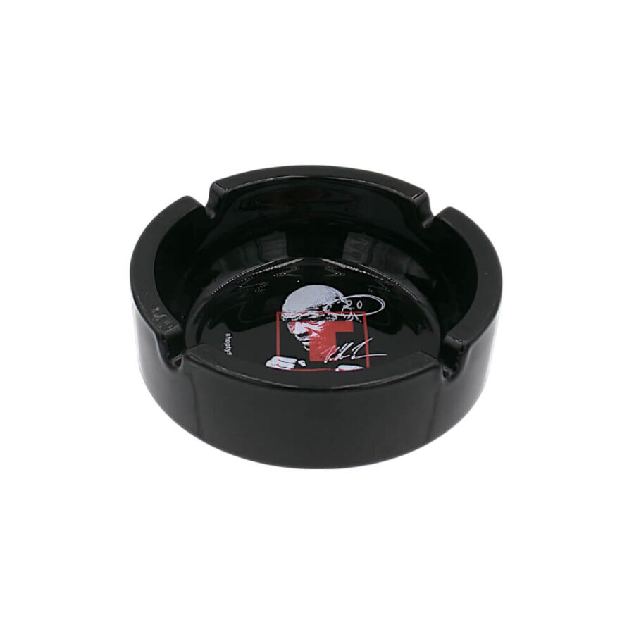 Tyson 2.0 Boxing Mike Glass Ashtray Black