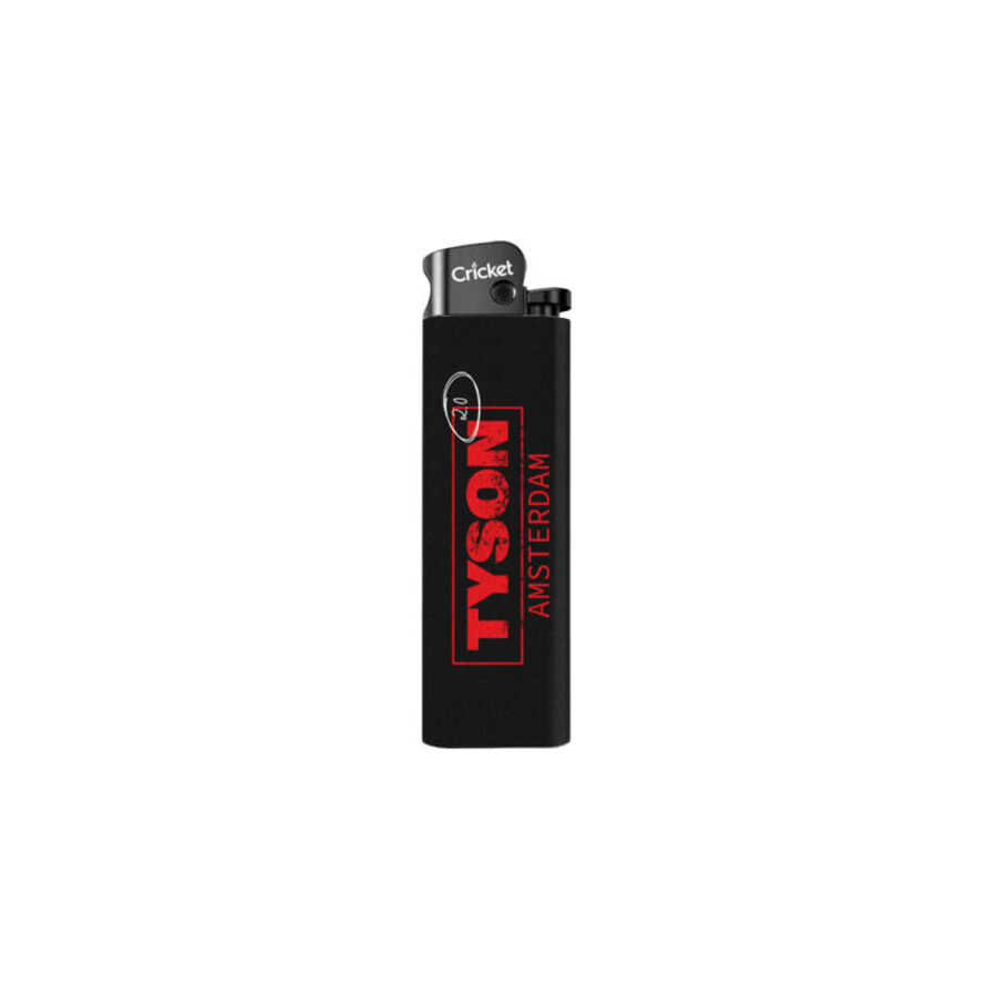 Tyson 2.0 Cricket Lighters Black (50pcs/display)