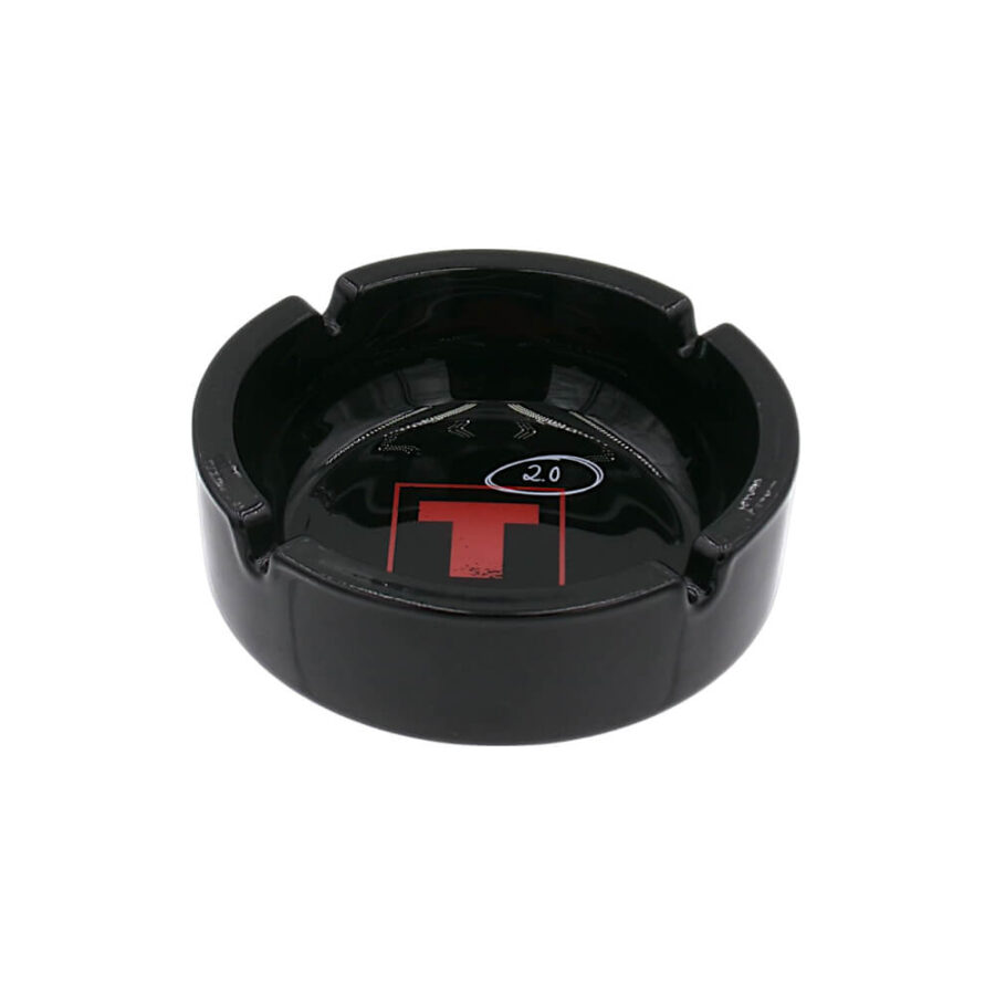 Tyson 2.0 Tyson Amsterdam Glass Ashtray Black