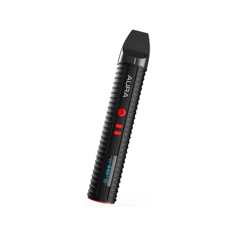 Flowermate Aura Ultra-portable Dry Herb Vaporizer Complete Kit Black