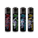 Clipper Lighters Classic Cyborg Warriors (48pcs/display)