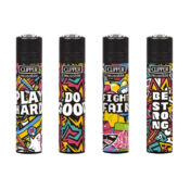 Clipper Lighters Classic Graffiti Motos (24pcs/display)