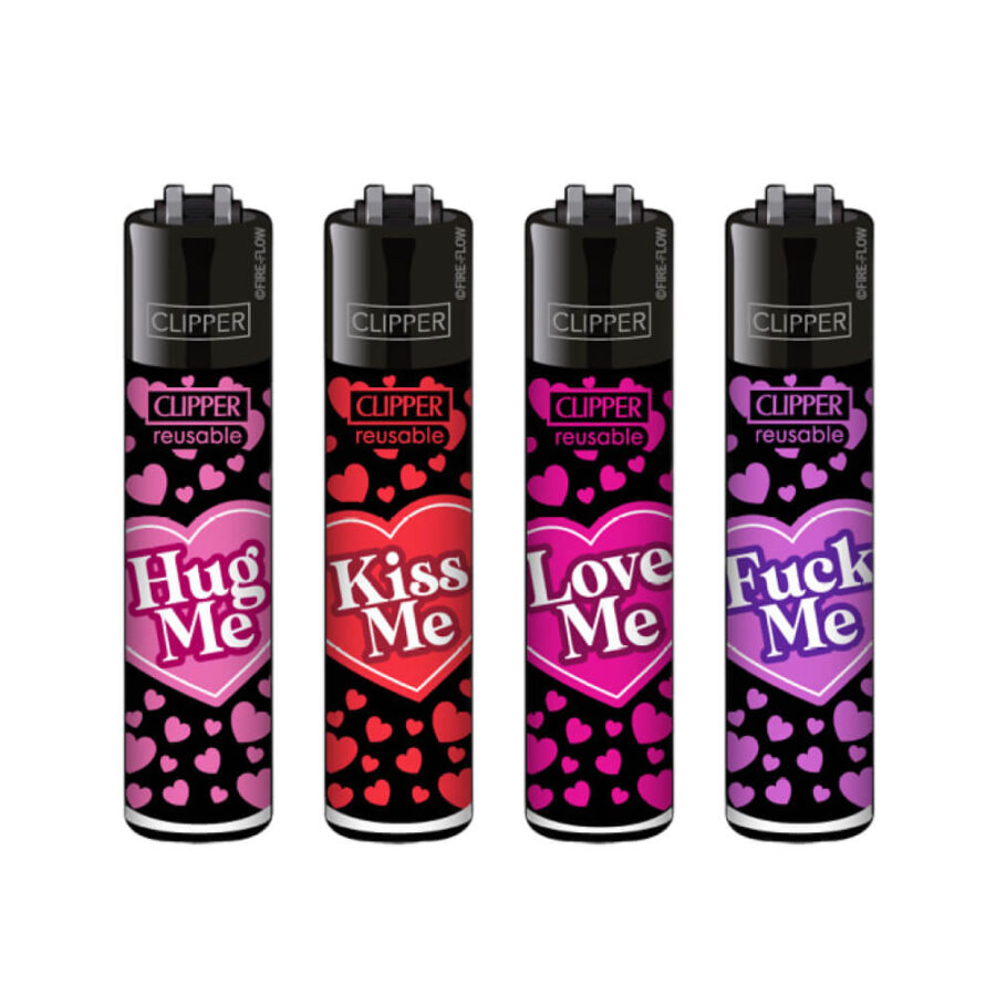 Clipper Lighters Classic Kiss Me #2 (48pcs/display)