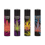 Clipper Lighters Classic Psycho Weed (24pcs/display)