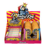 Monkey King Rolling Papers with Tips and Grinders Psychodelic Edition (48pcs/display)