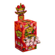 Bubbly Billy Buds Lollipops Sour Raspberry 10mg CBD (100pcs/display)