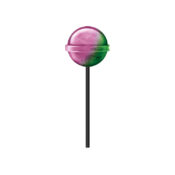 Cannabis Lollipops Bubblegum (100pcs/display)