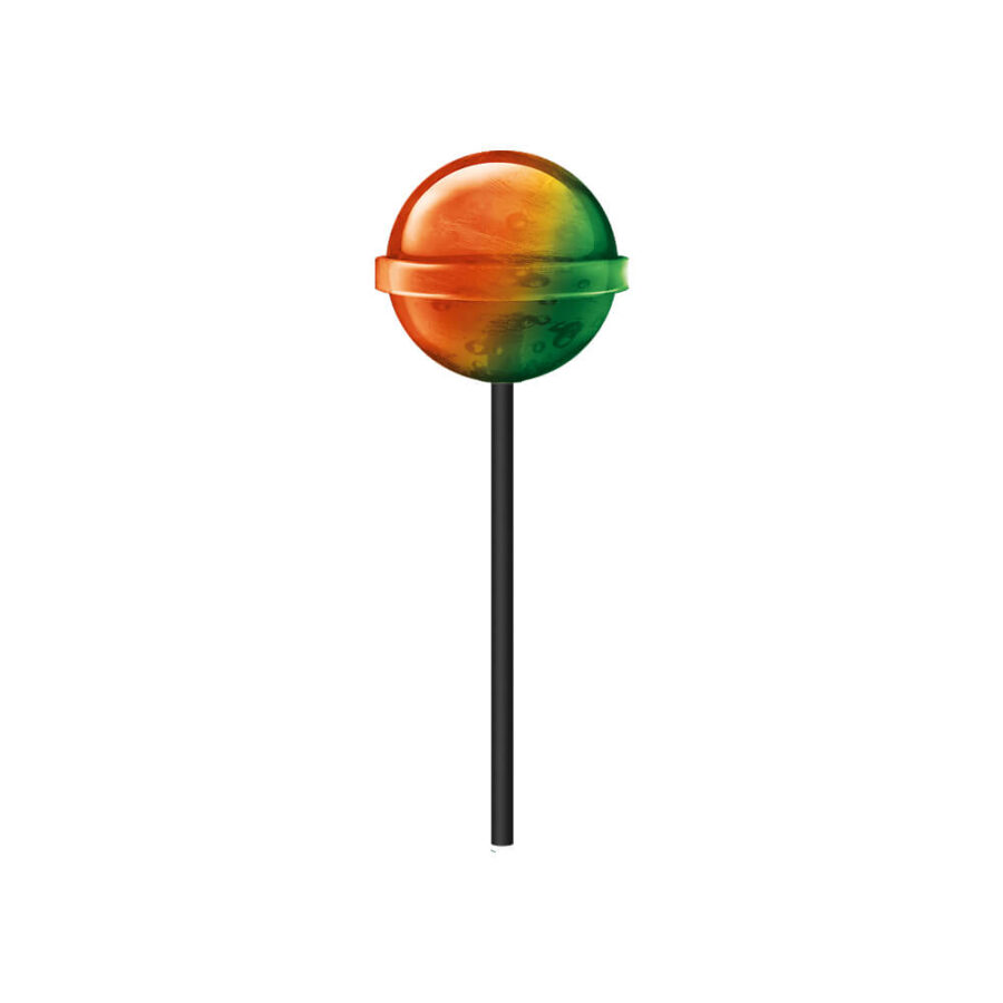 Cannabis Lollipops Mango Kush (100pcs/display)