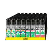 Clipper Lighters Classic Cute Weed (48pcs/display)