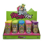Monkey King Round Tin Box (15pcs-display)-Wholesale