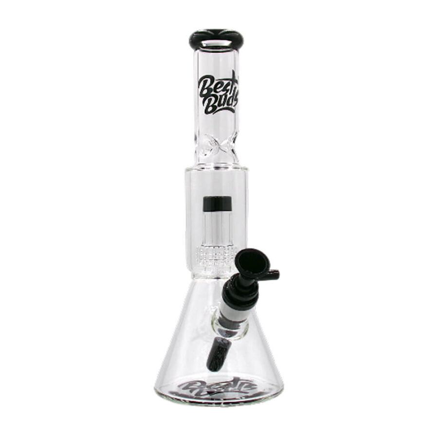 Best Buds Glass Double Chamber Matrix Perc Bong 31.5cm