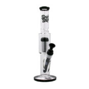 Best Buds Glass Double Chamber Tree Ice Bong 33cm