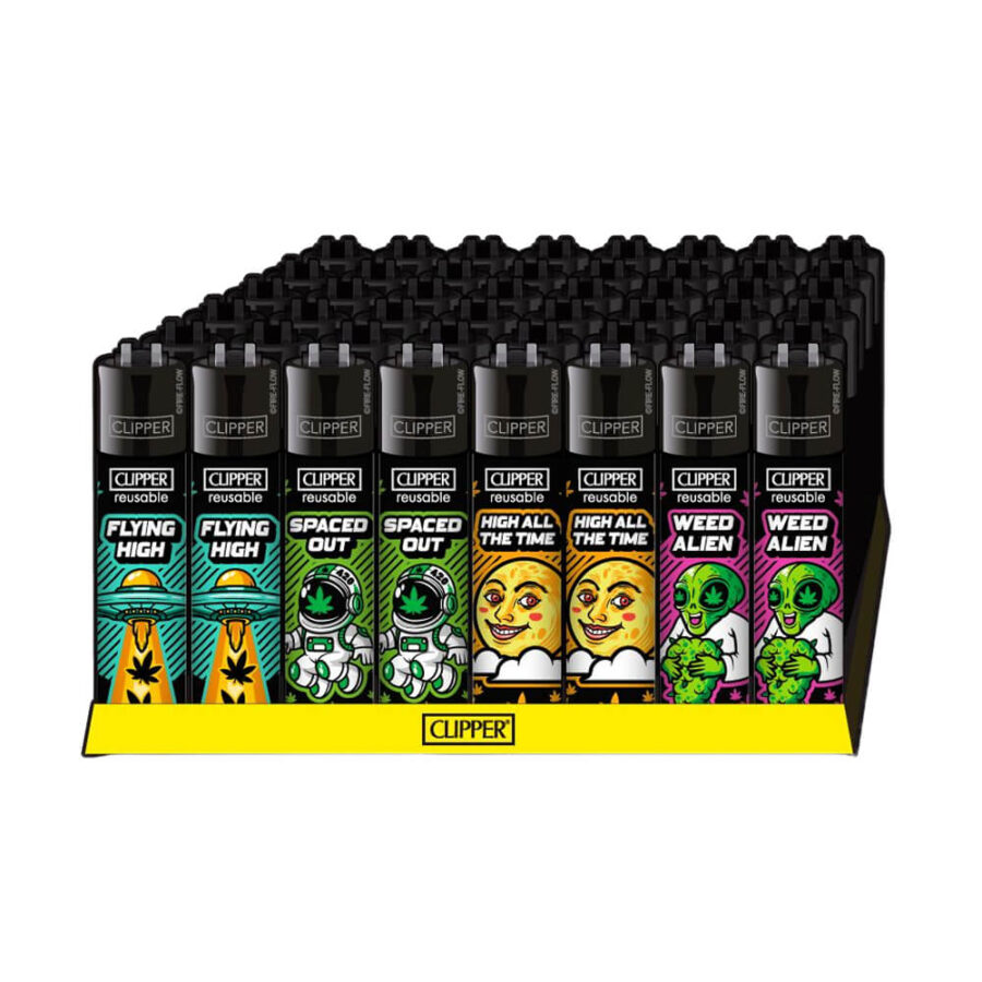 Clipper Lighters Classic 420 Galaxy (48pcs/display)