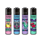 Clipper Lighters Classic Cute Slogans #2 (48pcs/display)