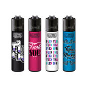 Clipper Lighters Classic Fuck Collection (48pcs/display)