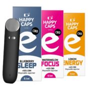 Happy Caps Disposable Vaporizers 5pcsdisplay 1