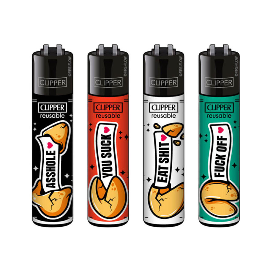 Clipper Lighters Classic Fortune Cookies (48pcs:display) Wholesale-1