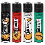 Clipper Lighters Classic Fortune Cookies (48pcs/display) Clipper Lighters Fortune Cookies