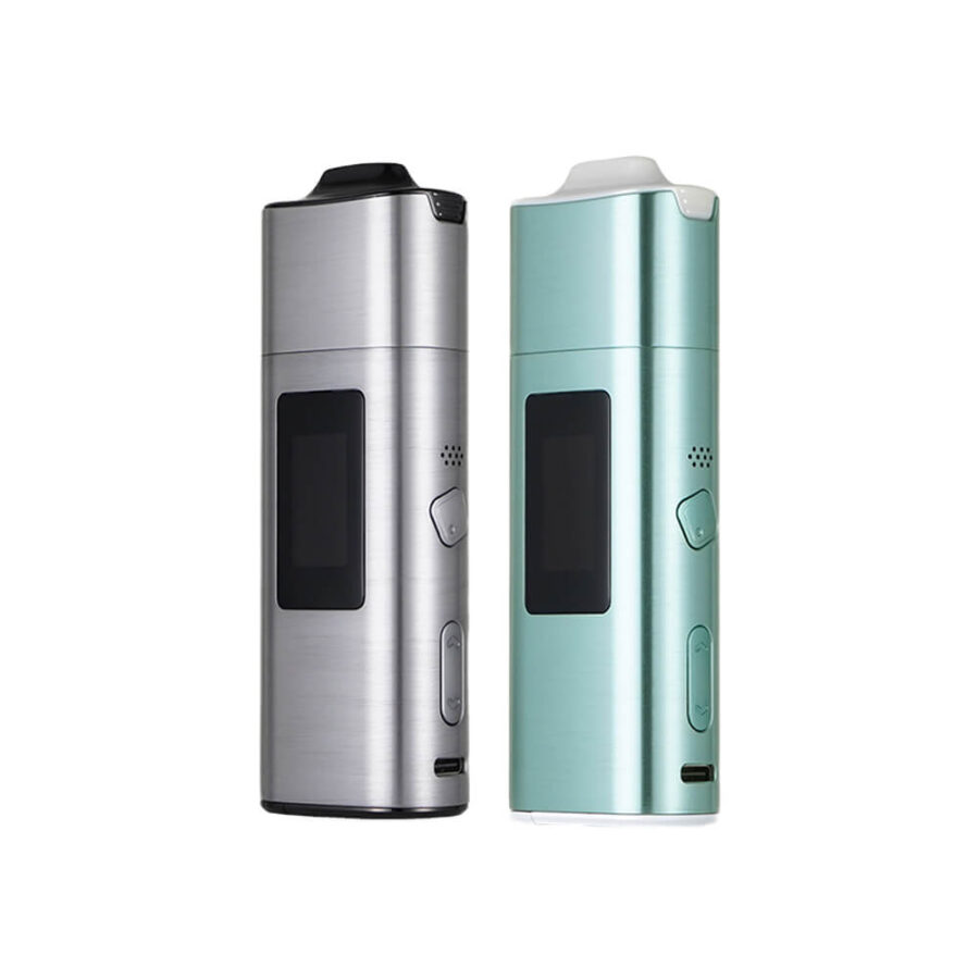 XVAPE XLUX ROFFU Dry Herb Vaporizer Onyx Grey & Air Blue - Wholesale