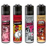 Clipper Lighters Classic Sexy Animals (48pcs/display) Clipper Lighters Classic Sexy Animals