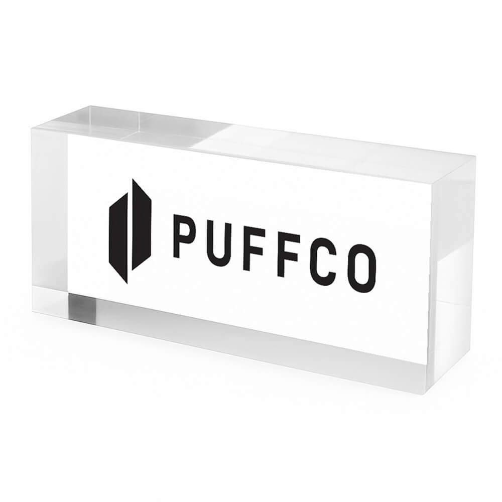 Loyalty Reward Page 1 Puffco Acrylic Logo
