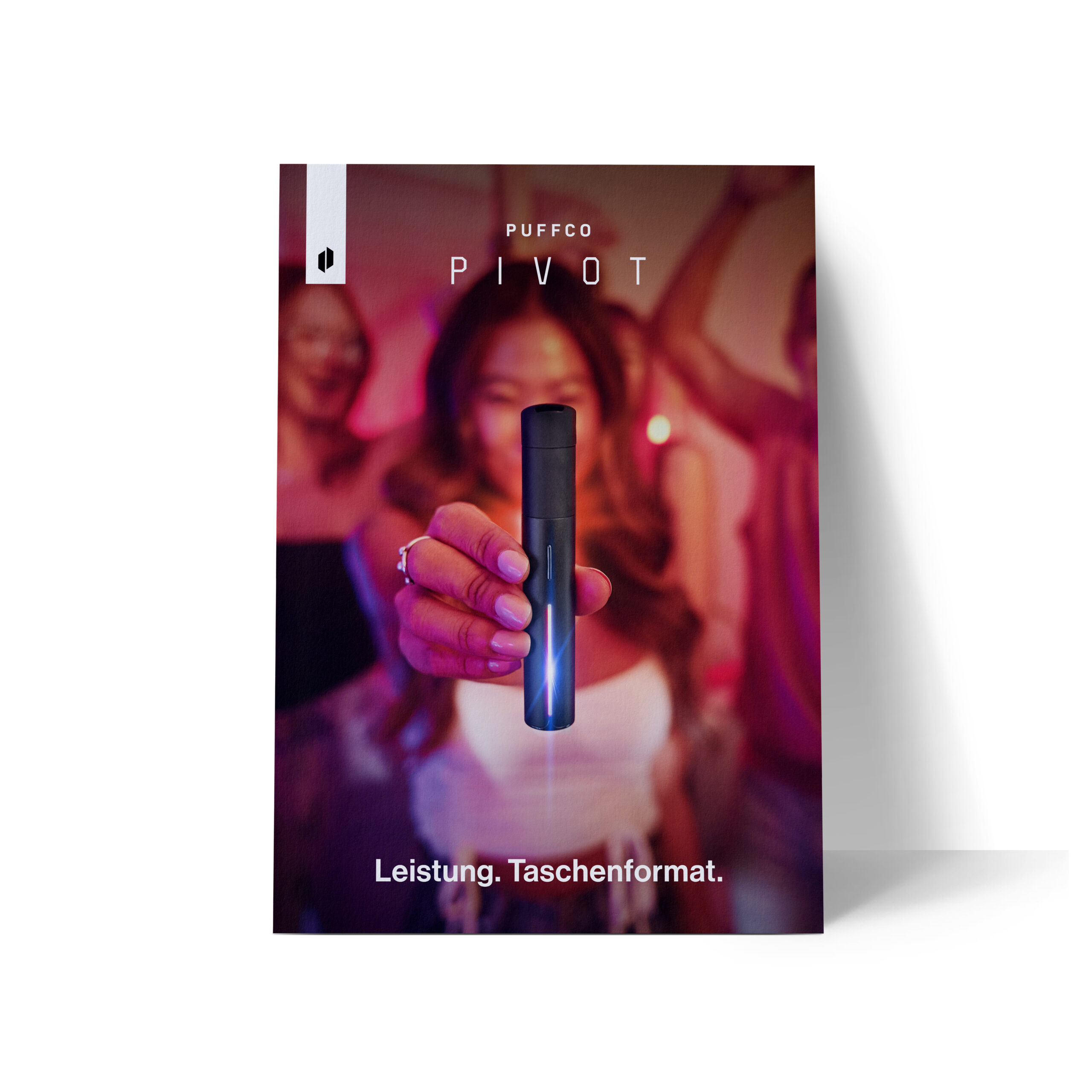 Puffco Pivot Poster Red