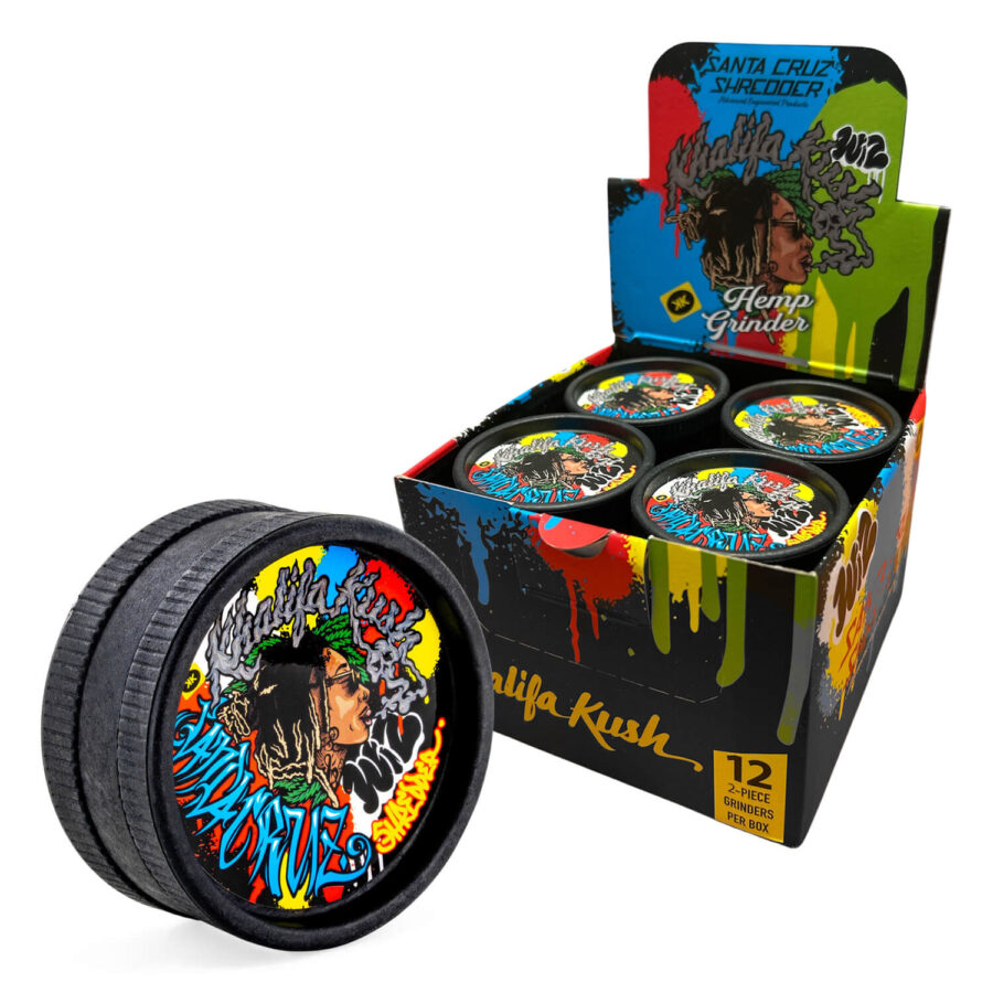 wholesale santa cruz wiz khalifa hemp grinder