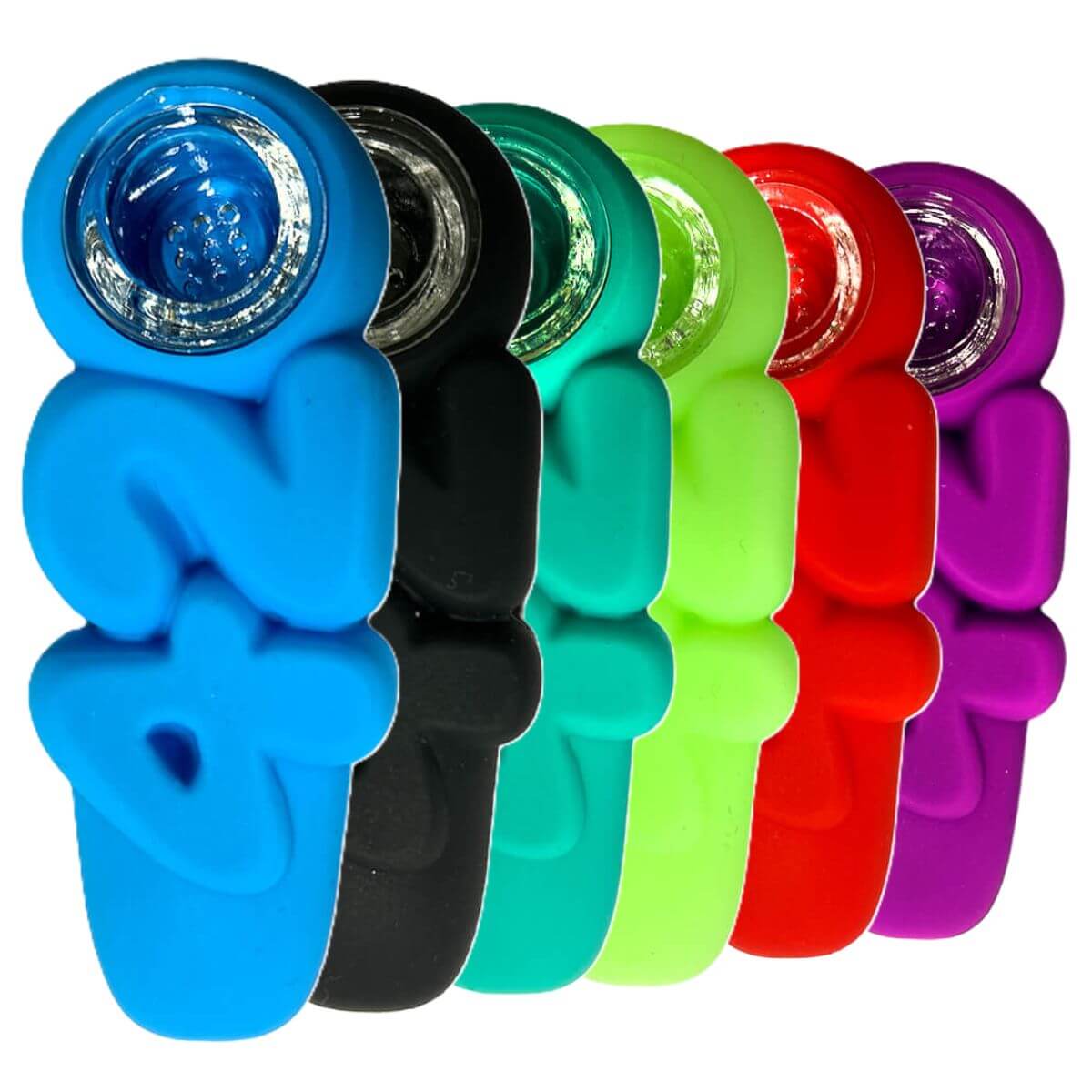 420-Silicone-Pipe-10cm 420 Silicone Pipe 10cm