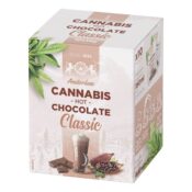 Astra Hemp Cannabis Instant Hot Chocolate 10pcsdisplay